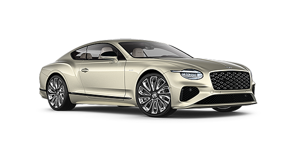 Audi Zentrum Chemnitz Bentley Continental GT Mulliner coupe in Patina paint front three quarter