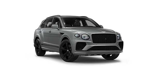 Audi Zentrum Chemnitz Bentley Bentayga SUV in Silverlake paint front 34