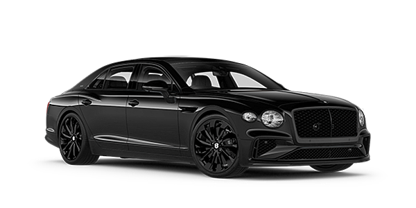 Audi Zentrum Chemnitz Bentley New Flying Spur Black Edition front three quarter in Onyx paint
